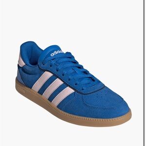 Adidas Breaknet Sleek Sneaker Blue and Pink